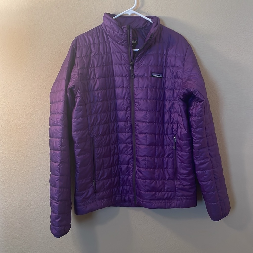 Patagonia mens nano puff jacket medium purple - Picture 2 of 9